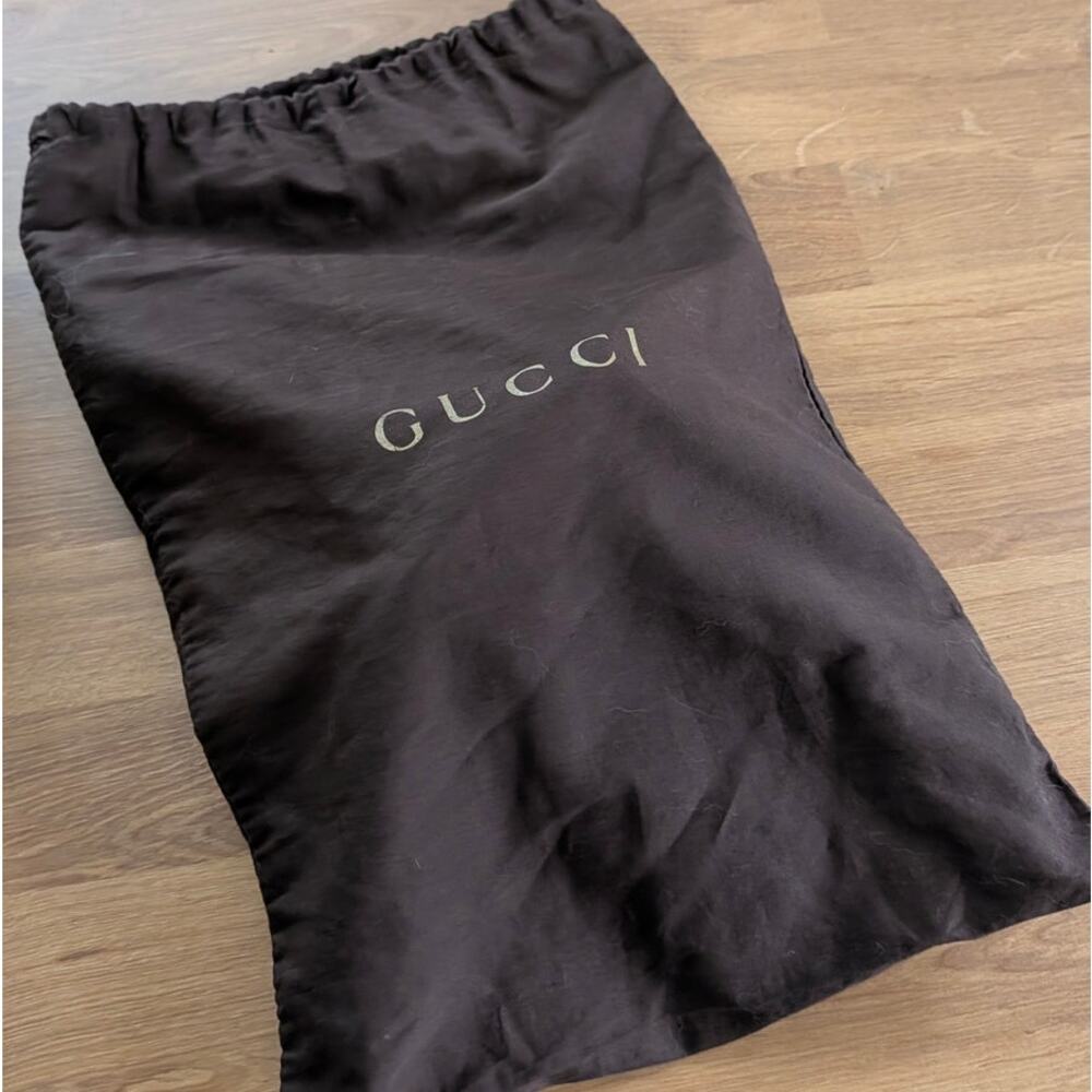 Gucci Princetown Leather Mule Loafer Slipper Womens EU 38/US 8 Black Italy Flat - Picture 11 of 12